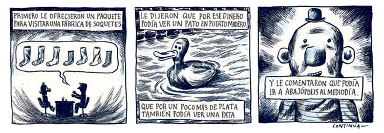 Abajópolis - Un cuento con rimas - por Liniers