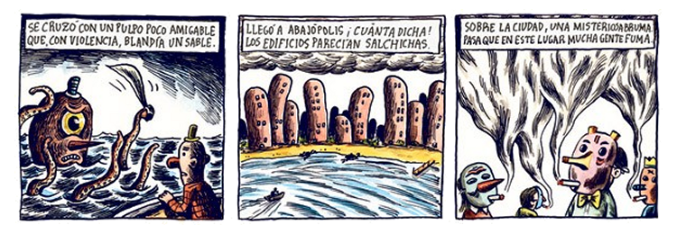 Abajópolis - Un cuento con rimas - por Liniers